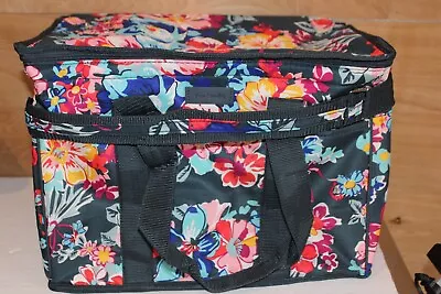 Vera Bradley Insulated Cooler Bag Pretty Posies NWT • $69.95