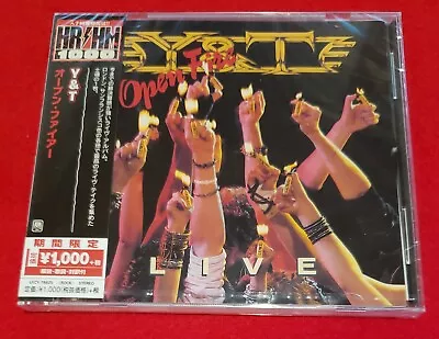 Y&T - Open Fire Live - UICY-78625 - Japan CD • $22.95