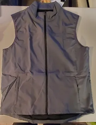 Casual Mens With Pockets Zipper Vest Men Sleeveless Sport Tops Mesh Lining • $10