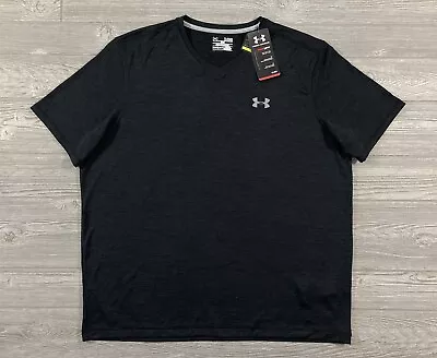 Under Armour Heat Gear Loose V-Neck T-Shirt Mens XL • $14.99
