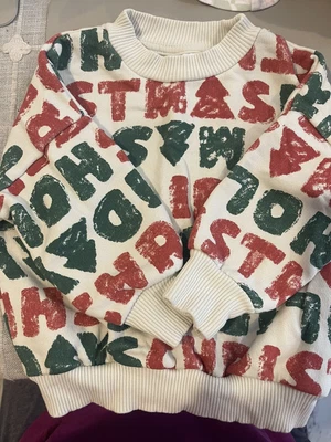 $9.99 • Buy Zara NWOT 3-6 Months Christmas Sweatshirt
