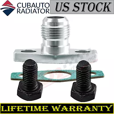 AN10 Turbo Oil Return Drain Flange Adapter Kit For Garrett T20 GT28 GT30 GT35 • $10.99