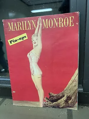 Rare Original 1953 Marilyn Monroe Pin-Ups Magazine Recalled Edition HTF Nice • $54