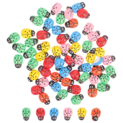 £6.21 • Buy 200pcs Mini Ladybugs Tiny Party Favors Kids Animal Model Ladybug