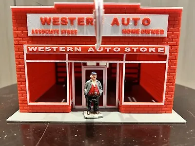 O Scale Western Auto Building Kit W/ Interior Items • $39.99