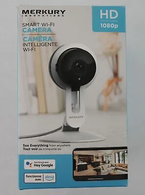 Merkury Innovations Smart Wi-Fi Indoor Camera 1080P HD With Voice Control • $38.99