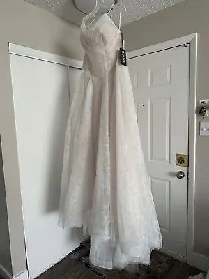 Brand New Wedding Dress Size 14 Never Worn Or Altered Vera Wang Brand • $700