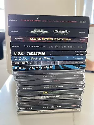 Udo U.D.O Dirkschneider - CD Collection Lot Accept 21 Discs • $55