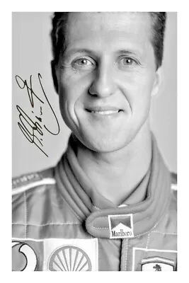 Michael Schumacher Signed A4 Photo Print Autograph Formula 1 World Champion • $7.57