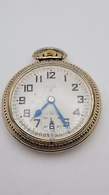 Vintage Elgin Swiss Made 976 Pocket Watch 16 Size 17 Jewel • $74.95