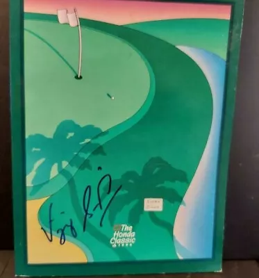 Vijay Singh Signed Autographed 1994 Honda Classic PGA Program  • $39.99