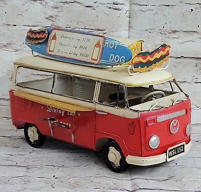 Bus Replica Mobile Food Truck/ Restaurant Vintage Classic Artwork Home Decorativ • $65.97