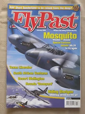 Flypast - Feb 2008 - Mosquito - Mustang Versus Me 262 Jet • $8.20