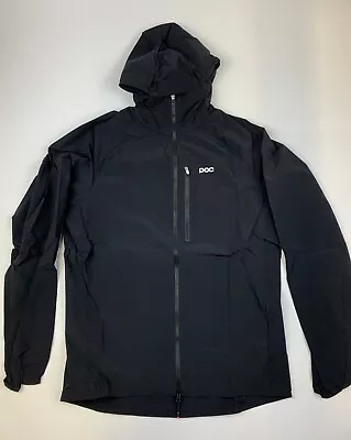 POC Men's Motion Rain Jacket Size Medium Uranium Black New • $100