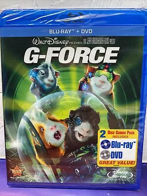 G-Force (Blu-ray/DVD & Digital 2010 2-Disc Set) BRAND NEW & SEALED • $8