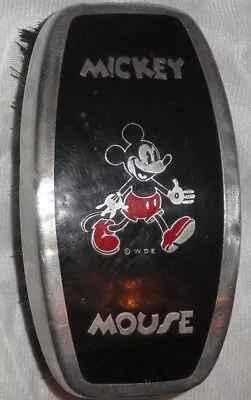 Vintage Pie Eye Mickey Mouse Hair Brush WALT DISNEY ENTERPRISES • $15
