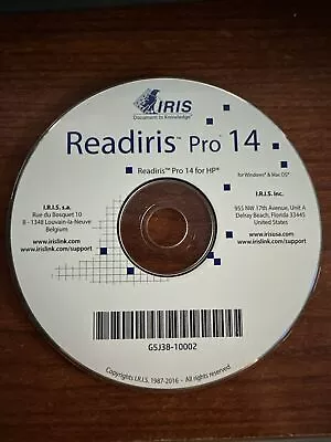 Readiris Pro 14 For Windows And MacOS • $2.68