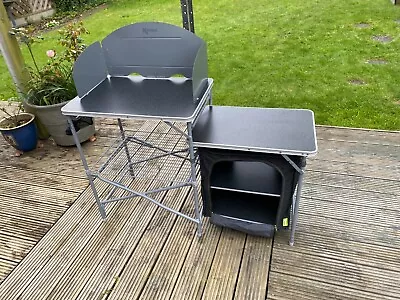 Kampa Commander Field Kitchen With Wind Shield • £30