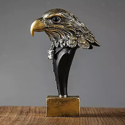 Eagle Statue Animal Sculpture Eagle Figurine Eagle Sculptures For Office Living • £18.16