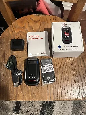 Motorola Barrage V860 - Black (Verizon) Cellular Phone Flip Phone For Collectors • $30