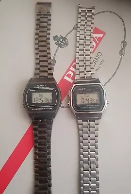 £20 • Buy 2×Vintage Casio  Alarm Chrono Watch. 