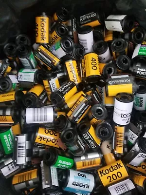 $26.99 • Buy Lot Of 150 Assorted 35mm Empty Film Canisters Cassettes Cartridges Kodak Fuji