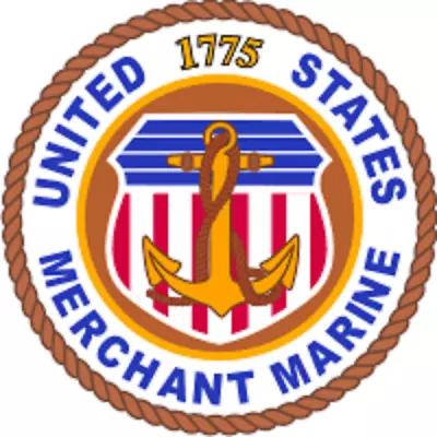 12  Merchant Marine Helmet Toolbox Emblem Car Bumper Decal Sticker Made In Usa • $39.99