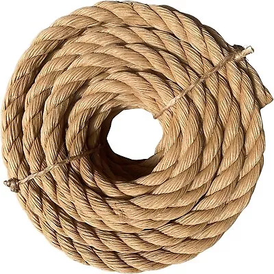 ATERET Twisted ProManila - UnManila Rope I 3 Strand Synthetic Polypropylene • $37.90