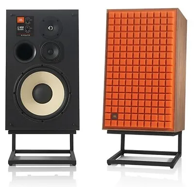 New... JBL L100 Classic Loudspeakers In Orange (Pair) • £2595
