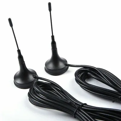 Black 3-3/4  Magnetic Car Antenna Fit For P71 Crown Victoria /Impala • $11.96