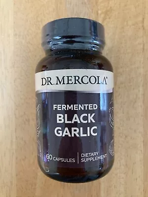 Dr. Mercola Fermented Black Garlic Immune 60 Capsules Blood Pressure Health • $15.69