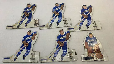 Hockey Table Player Metal Toronto Maple Leafs NHL Full Team Lot Of 6 Vintage • $21.80