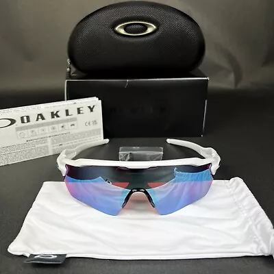 Oakley Radar EV Path 0OO9208 Sunglasses Polished White PRIZM Snow Sapphire Irid • $139.97