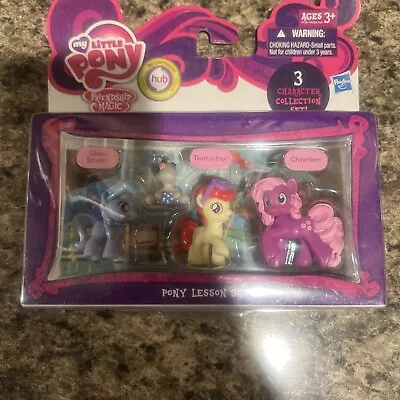 My Little Pony PONY LESSON SET - Silver Spoon Cheerilee Twist-a-Loo MIP New • $39.99