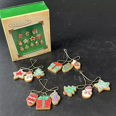 Hallmark 2004 Sweeter By The Dozen Miniature Sugar Cookie Keepsake Ornament Set • $23.99