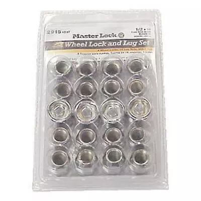 MASTER LOCK 2913XDAT WHEEL LOCK & LUG SET 12mmX1.5 5683 • $14