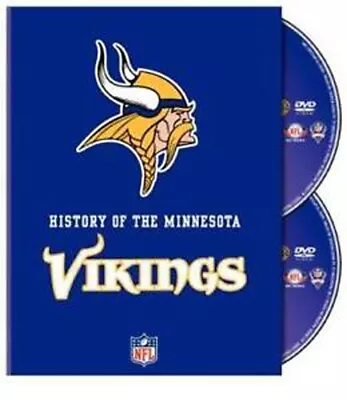 NFL History Of The Minnesota Vikings - DVD By Minnesota Vikings - VERY GOOD Cond • $31.94