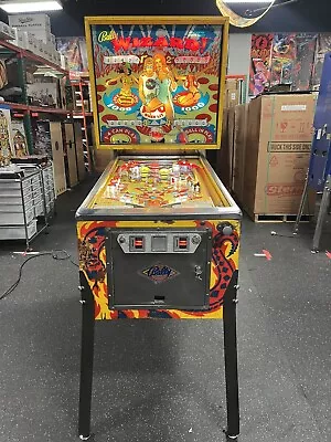 1975 Bally Wizard Wizard! Tommy Roger Daltry Pinball Machine Margaret • $3488.88