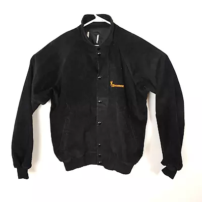 $34.50 • Buy VTG Browning Men's Black Corduroy Button Up Jacket Sz 44