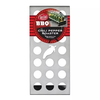 TableCraft BBQ Series Stainless Steel Jalapeno / Chili Pepper Roaster • $14.95