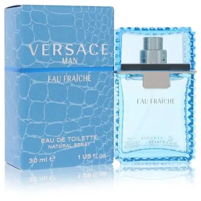 Versace Man By Versace Eau Fraiche Eau De Toilette Spray (Blue) 1oz/30ml For Men • $41.48