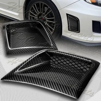 For 2008-2014 Subaru WRX STi Real Carbon Fiber Front Bumper Side Air Vents 2-pcs • $69.99