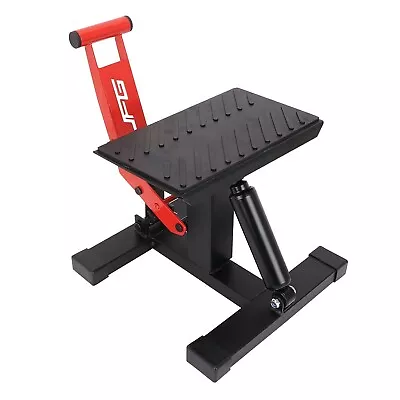 Motorcycle Jack Dirt Bike Stand Lift - Adjustable Hydraulic Lift Save Effort ... • $81.60