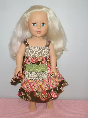 Beautiful Dressed 18  Vinyl & Cloth Doll By Madame Alexander 2009 • $6.99