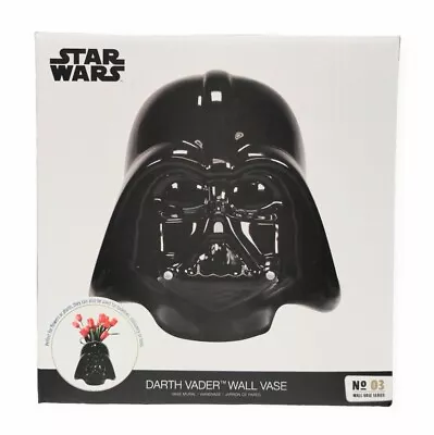 £19.99 • Buy Star Wars Darth Vader Wall Vase - Half Moon Bay - Ceramic - Brand New In Box