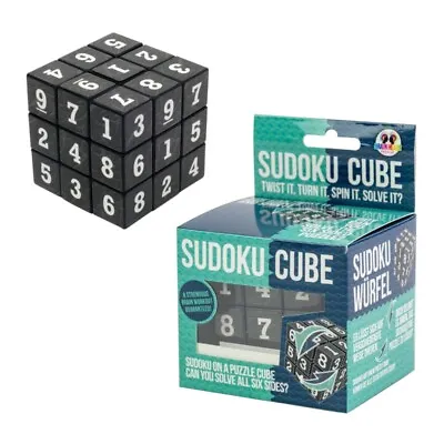 £9.99 • Buy Sudoku Cube Puzzle Number Brain Teaser Adult Kids Maths Number Toy Game Gift 