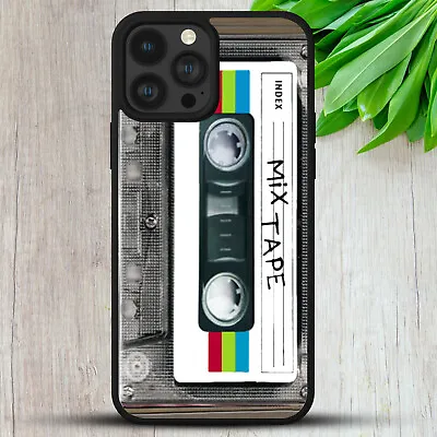 Retro Vintage Cassette Mix Tape Phone Case Cover Shell For Iphone Samsung Huawei • £6.99