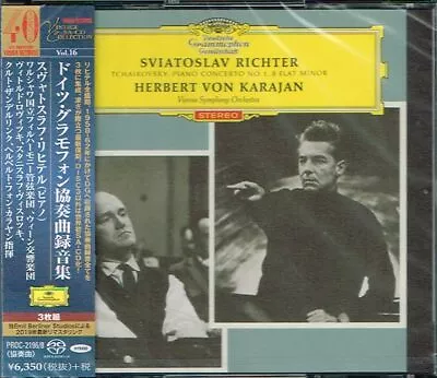 $94.99 • Buy Sviatoslav Richter Germany Gramophone Concerto Recording Japan 3 SACD NEW Tower