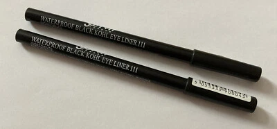 £4.50 • Buy 2 X Saffron Eyeliner Pencil Soft Black Kohl Kajal Eye Liner-Waterproof