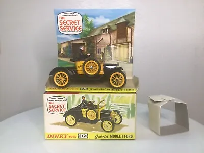 £160 • Buy Dinky 109 Gabriel Model T Ford Original Box - Gerry Anderson Ex Shop Stock Mint